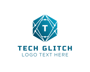 Hexagon Tech Software Programmer logo design