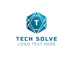 Hexagon Tech Software Programmer logo design