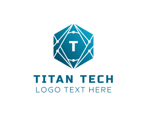 Hexagon Tech Software Programmer logo design