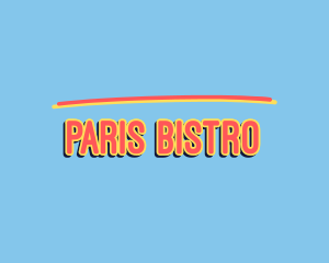 Bright Retro Pop logo design