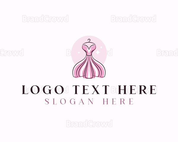 Fashion Dress Tailoring Logo