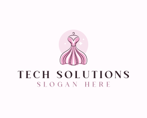 Fashion Dress Tailoring Logo