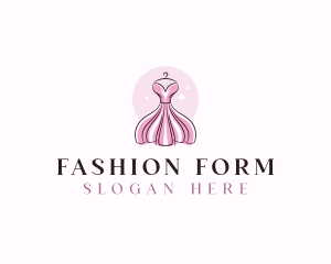 Fashion Clothing Dress Tailoring logo design