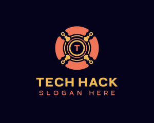 Cyber Technology Firm logo design