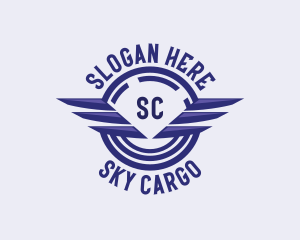 Cargo Wings Mover logo design