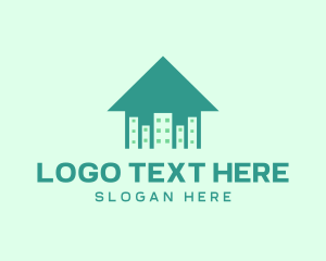 Elevation - Arrow City House logo design
