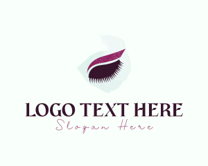 Eyeshadow - Luxury Eyebrow Cosmetics logo design