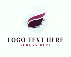 Lashes - Lashes Eyebrow Cosmetics logo design