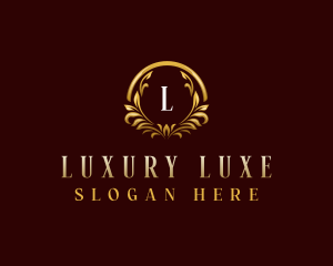 Luxury Ornamental Crest logo design