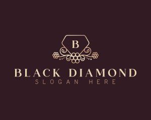 Flower Diamond Jewelry logo design