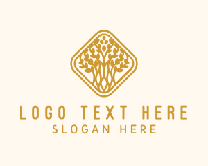 Vine - Nature Tree Vine logo design