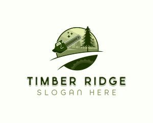 Logging - Tree Logging Lumberjack logo design