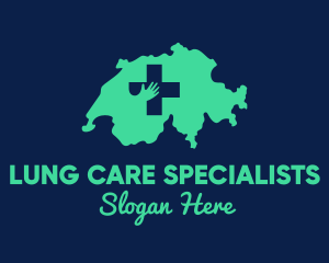 Swiss Switzerland Care logo design