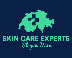 Swiss Switzerland Care logo design