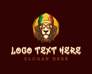 Hat - Rastafari Lion Beannie logo design