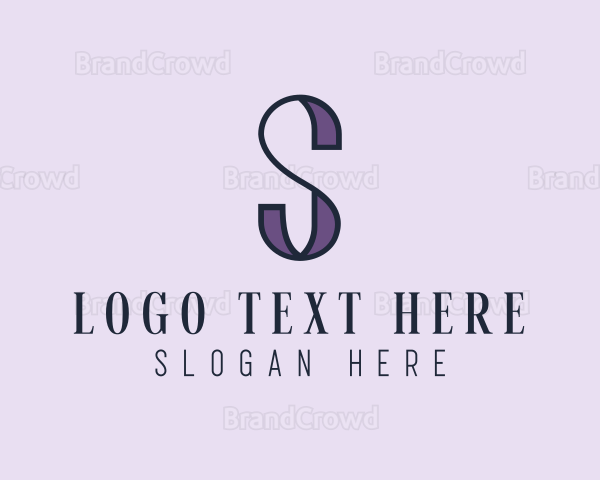 Professional Stylish Company Letter S Logo