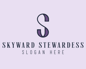 Professional Stylish Company Letter S logo design