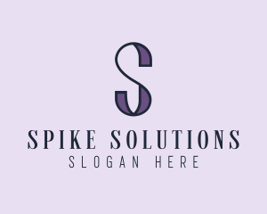 Professional Stylish Company Letter S logo design