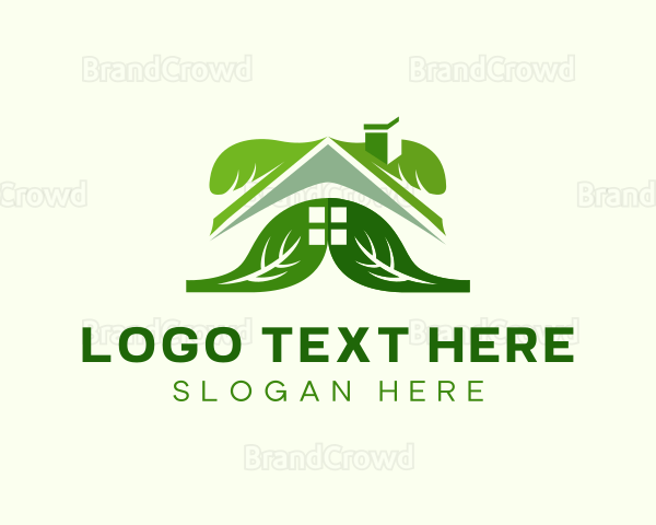 Leaf House Property Logo