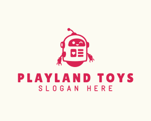Toy - Cute Toy Robot logo design