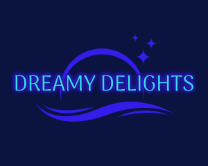 Whimsical - Night Sea Wordmark logo design