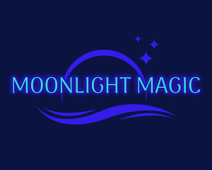 Night Sea Wordmark logo design