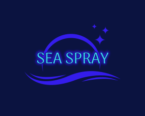 Night Sea Wordmark logo design