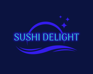 Night Sea Wordmark logo design