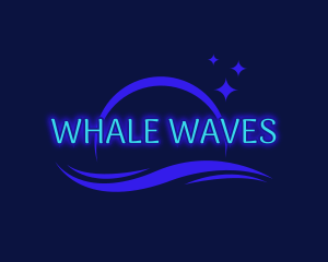 Night Sea Wordmark logo design