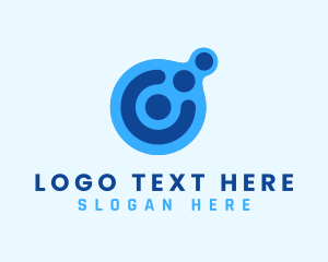 Tech Company - Digital Tech Letter C logo design