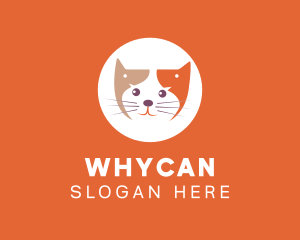 Pet - Cat Dog Veterinary logo design