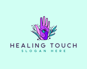 Hand Massage Therapy logo design