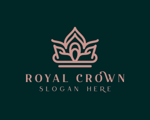 Regal Princess Crown logo design