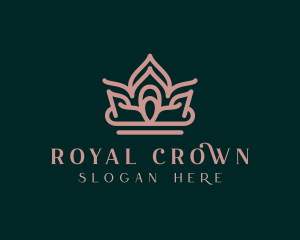 Princess - Regal Princess Crown logo design