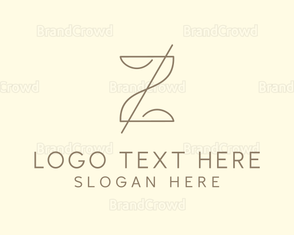 Fashion Boutique Stylish Tailor Logo