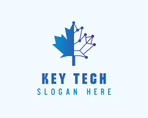 Blue Tech Canada logo design