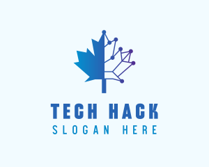 Blue Tech Canada logo design