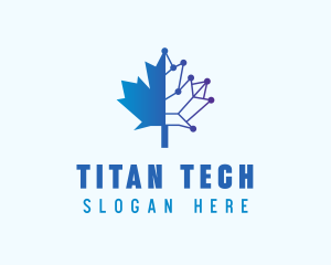 Blue Tech Canada logo design