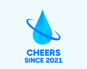 Wash - Aqua Water Droplet logo design