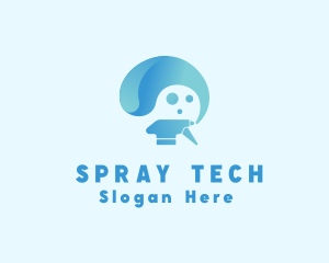 Sprayer - Water Liquid Sprayer logo design