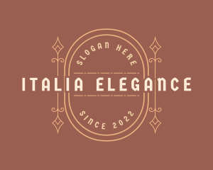 Elegant Restaurant Luxury logo design