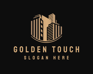 Gold - Gold Real Estate Building logo design