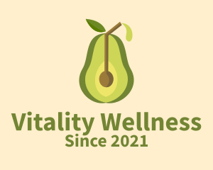 Healthy Avocado Cooler  logo design