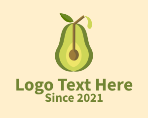 Juice - Healthy Avocado Cooler logo design