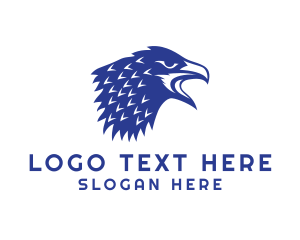Peregrine - Angry Bird Falcon logo design