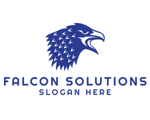 Angry Bird Falcon logo design