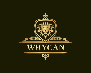 Vip - Premium Lion Crest logo design