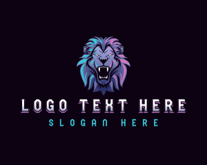Predator - Wild Lion Gaming logo design