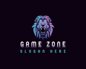 Wild Lion Gaming logo design