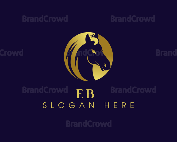 Equine Horse Barn Logo